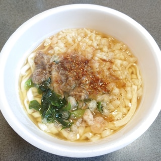 だし香る☆どん兵衛揚げ玉肉うどん